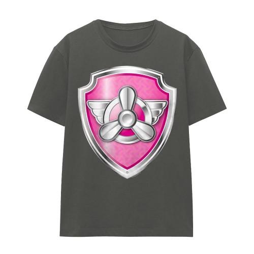Paw Patrol Unisex Adult Skye Badge T-Shirt