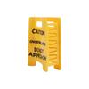 Strong Grip Overstimulated Hair Claw Clip Vibrant Yellow Warning Ponytail Holder  Mental Health