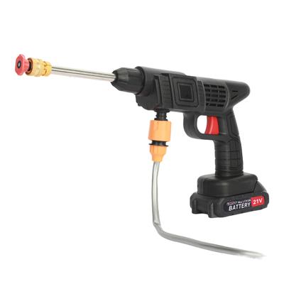 Portable Washer 1 Set Cordless Power Multifunction Nozzle Battery-powered Copper Motor 21V Pressure Kit for Car Cleaner