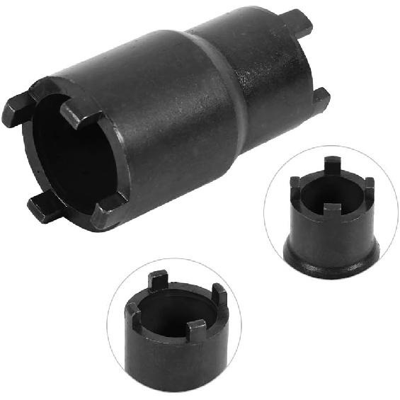 Qiilu 1984 honda atc125m clutch locknut tool crf 150f wrench - llave castillo 20/24mm Clutch Tool Lock Nut Spanner Wrench for Honda Crf 600rr 450r