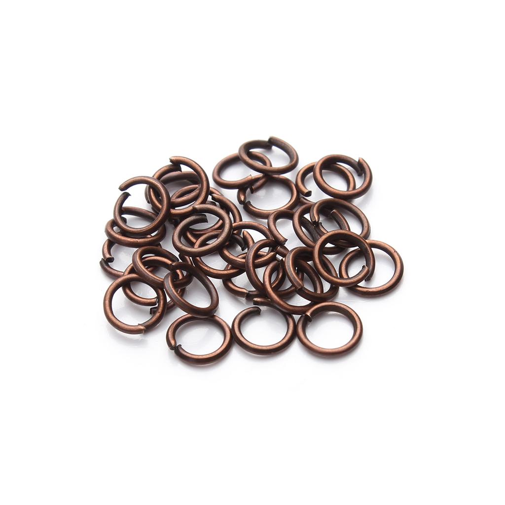 50-200pcs/lot Open Single Loops Jump Rings Split Rings Connectors For Necklace Bracelet Jewelry Accessories