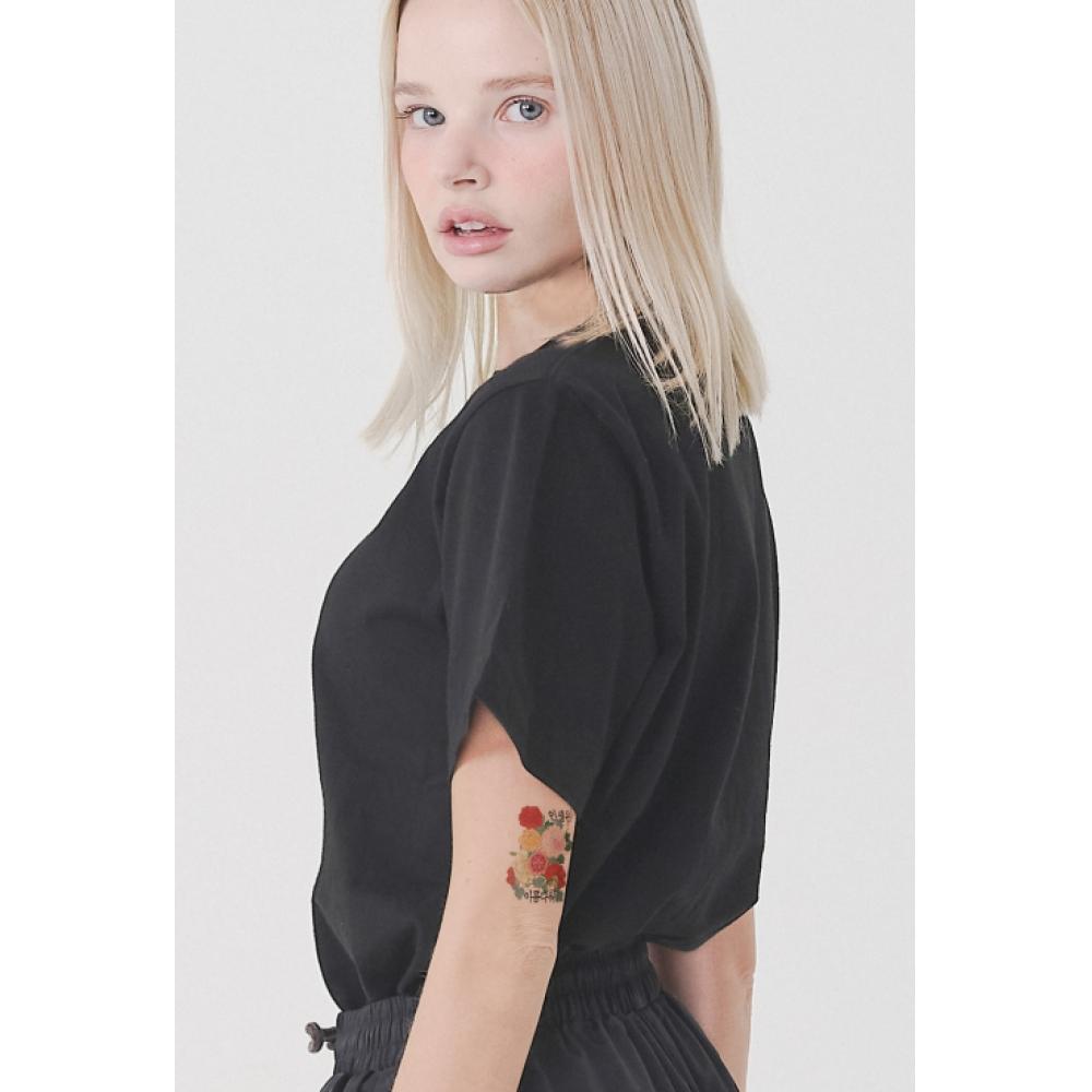 Teenytiger Water  Life Is Beautiful Without scIssors Hangul Tattoo Sticker