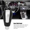 Aramox Car Gear Shift Knob, Manual Gear Shifter Knobs, Leather Gear Shifting Handle Gearstick Head Shift Lever Knob Replacement for 3 2008‑2011