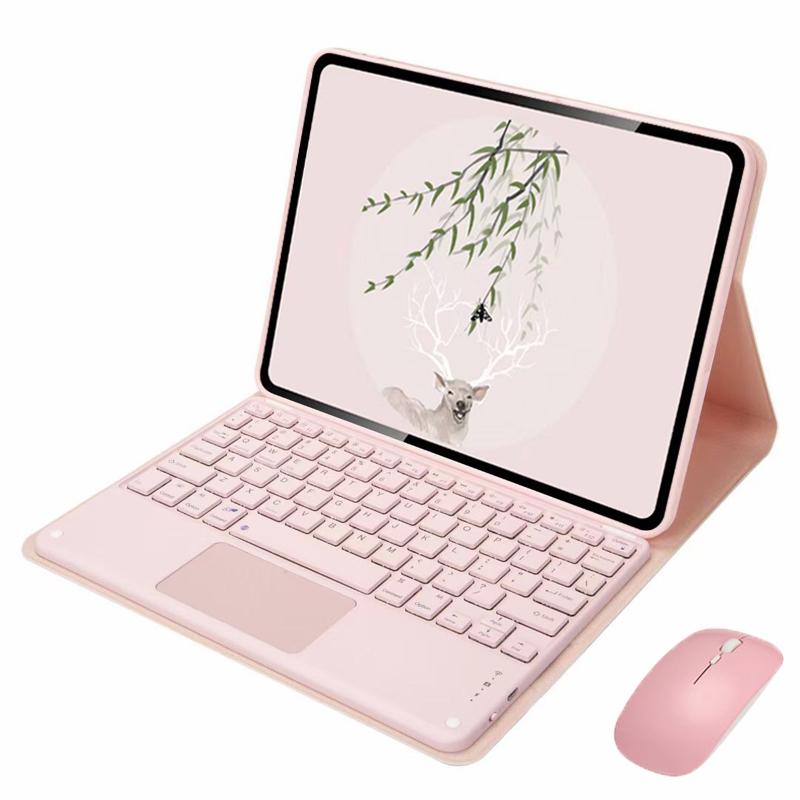 For Tab P11 11 Plus Case with Touchpad Keyboard TB-J616F TB-J606F Russian Spanish Arabic Hebrew Korean Keyboard Teclado