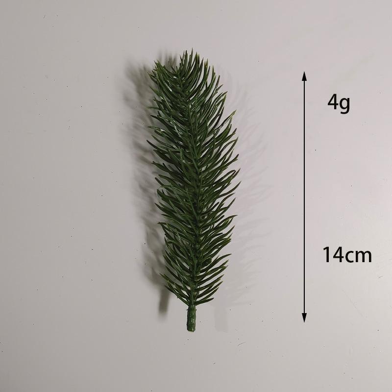 Simulation Pine Needles Christmas Atmosphere Arrangement Green Plants Christmas Wreath Water Grass Decoration Decorative