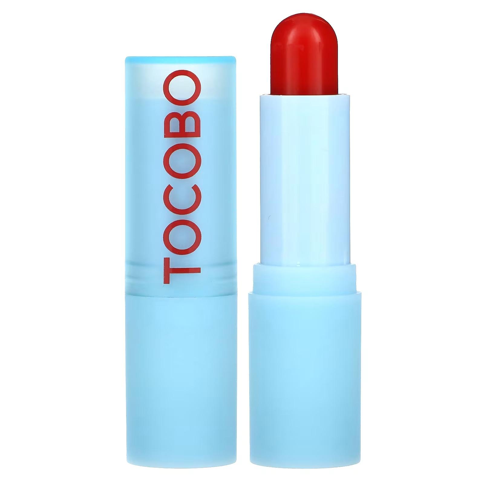 TOCOBO Glass Tinted Lip Balm 015 Candy Apple Hydrating Glossy Lip Care 3.5g x2