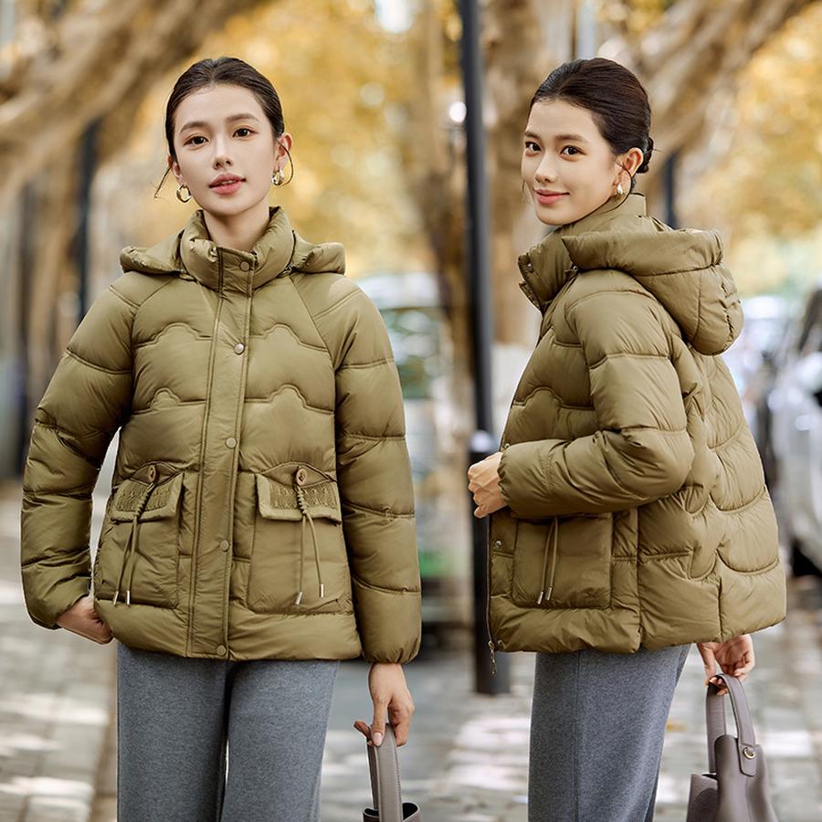 Winter Warm Fleece Coat for Middle-Aged Moms, Thick Cotton Jacket for Women, Fashion Overcoat for Senior Ladies