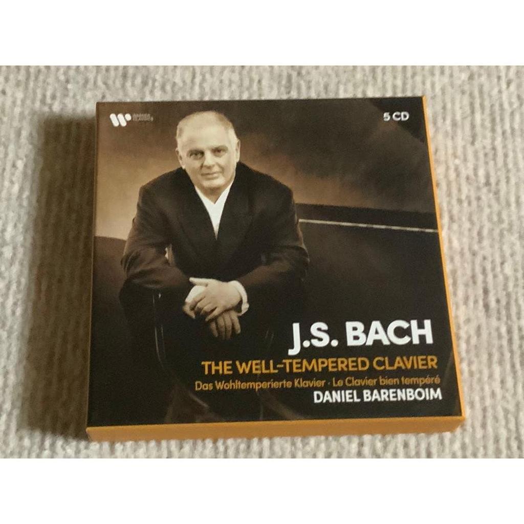 Used Daniel Barenboim J.S. Bach: The Well-Tempered Clavier 5CD