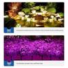 Solar Powered LED Underwater Garden Pond Lights (4-Pack)