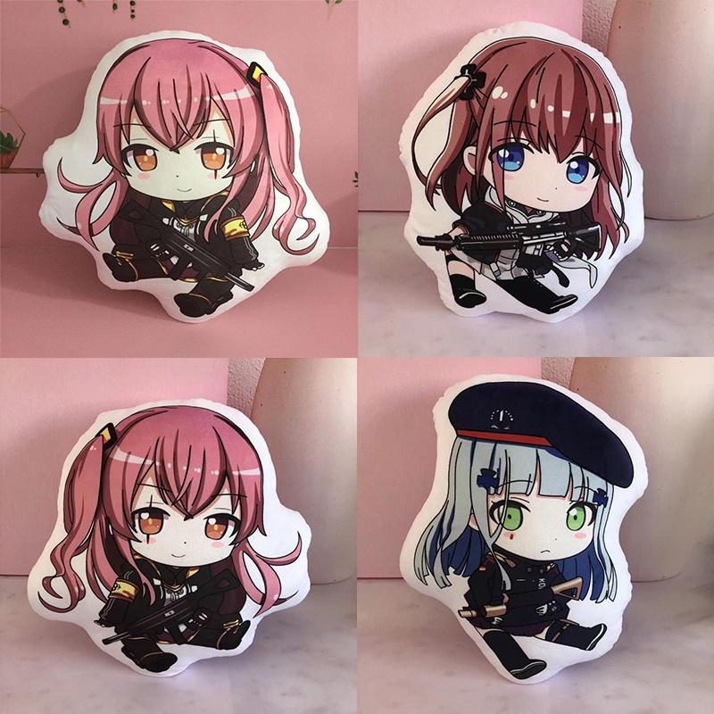 Soft And Crystal Super Soft Girls' Frontline Plush Pillow Star15 Double-sided Print Plush Keychain Pendant Doll