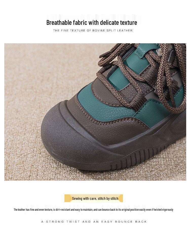 Women's Winter Fleece-lined Sneakers: Warm Cotton Casual Running & Board Shoes