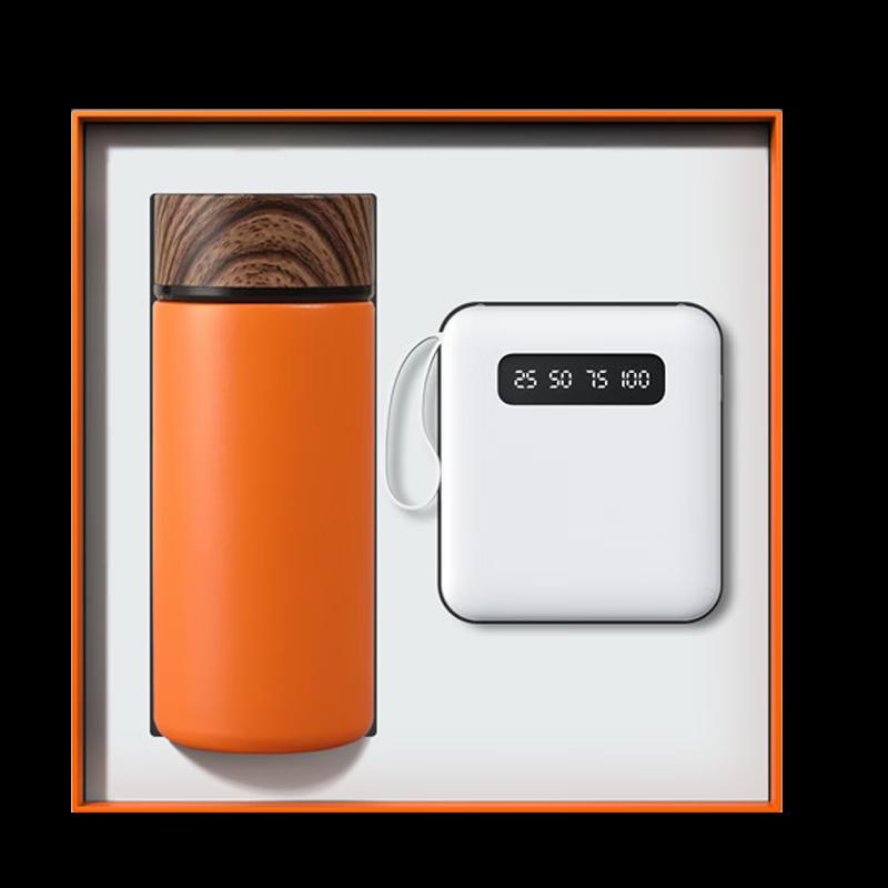 Smart Thermos & Power Bank Gift Set