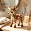 Sewing Accessories Set Woodland Animal Patchwork Kit, Forest DIY Set, Embroidery Thread Kit Handmade Friends, Beginner-friendly Craft for Adults Teens