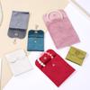 Velvet Jewelry Bag with Snap Button for Bracelets, Necklaces, Rings, and Accessories Storage