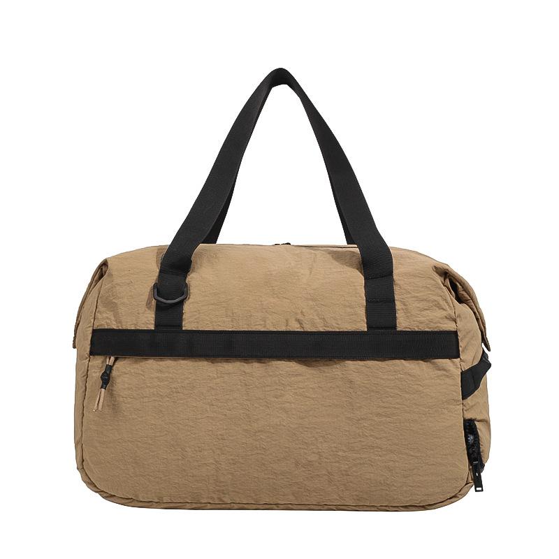 Women's travel duffel bag, large capacity gym bag, men's wet and dry separated sports bag, lightweight carry-on luggage, short trip travel bag