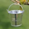 With Handle Bucket Shot Glass Portable Tiny Pail Cup Creative Metal Drinking Cup  Bar