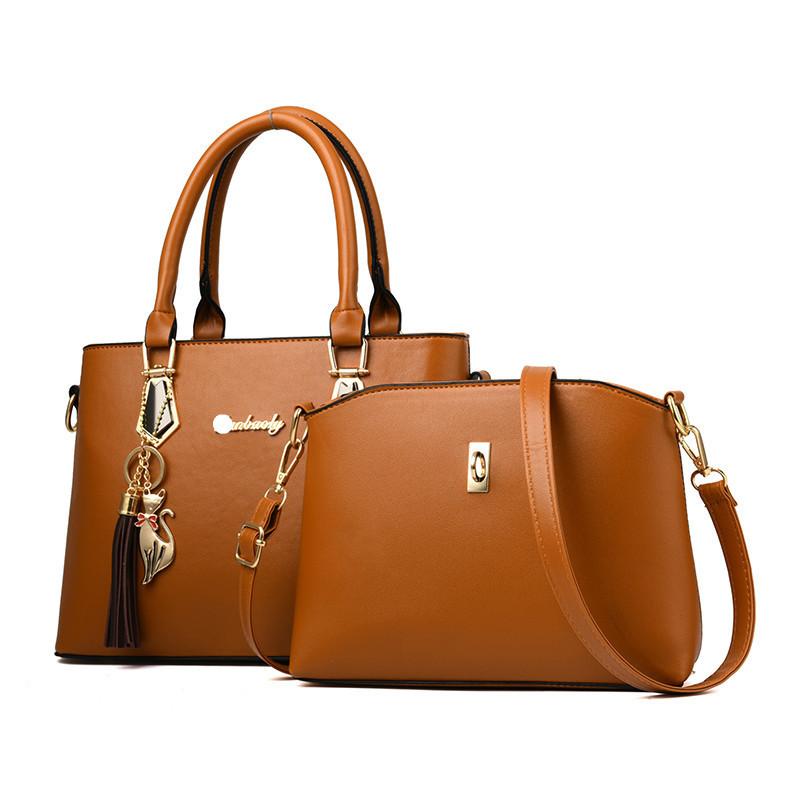 Bag Ladies Female Bag Mother and Child Fashion Big Bag Messenger Shoulder Handbag