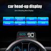 1 Juego Proyector de Parabrisas de Proyección Hud 3D Para Todos los Coches Head Up Display Alarma de Exceso de Velocidad de Agua Alarma Inteligente de Cansancio