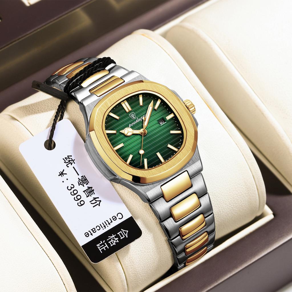 Luxe Dameshorloge Ultra-dun Lichtgevend Kwarts Horloge