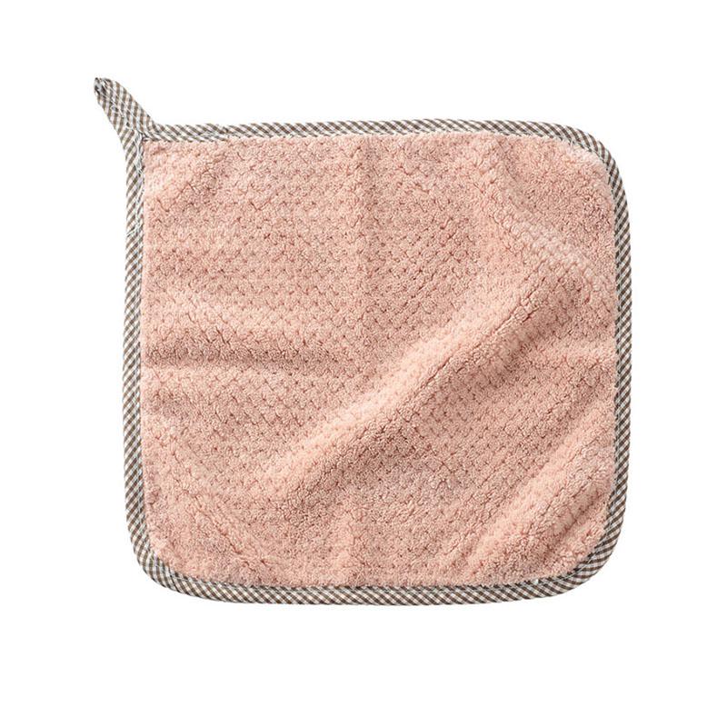 8pc Kitchen Anti-grease Wiping Rags Efficient Super Absorbent Microfiber Cleaning Cloth Home Washing Dish Kitchen Cleaning Towel