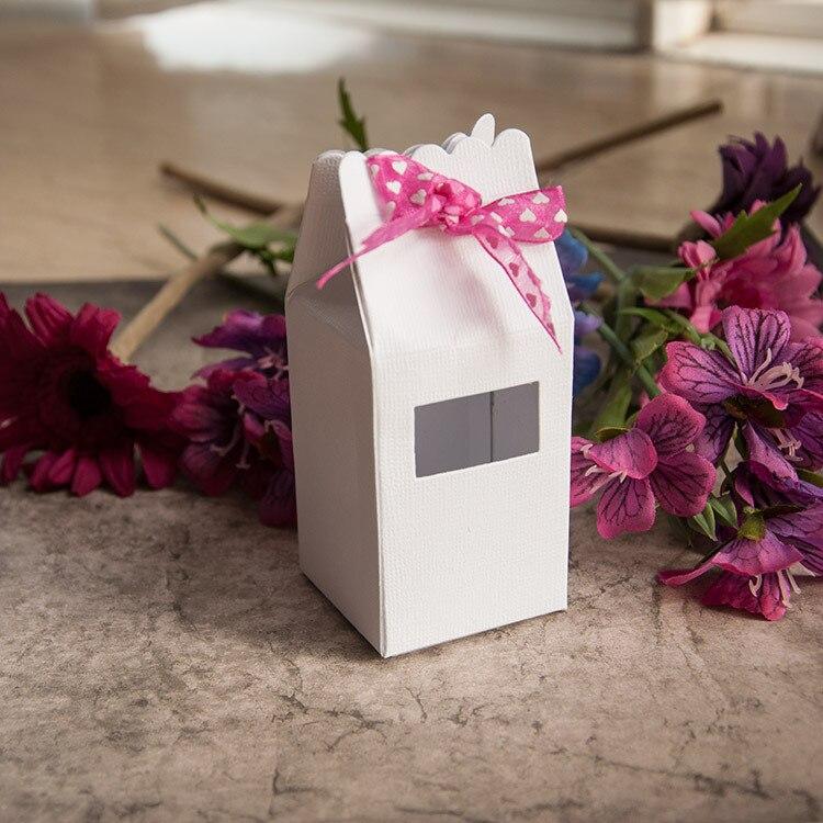 1pc DIY Metal Cutting Dies Milk Box Embossing Cutting Dies Carbon Steel Paper Cutting Card Template