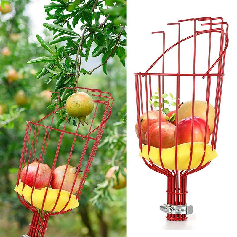 Fruit Picker Tool Gardening Orchard Picking Tool With Storage Bag Fruit Catcher For Cherry Berry Orange Lemon Pear