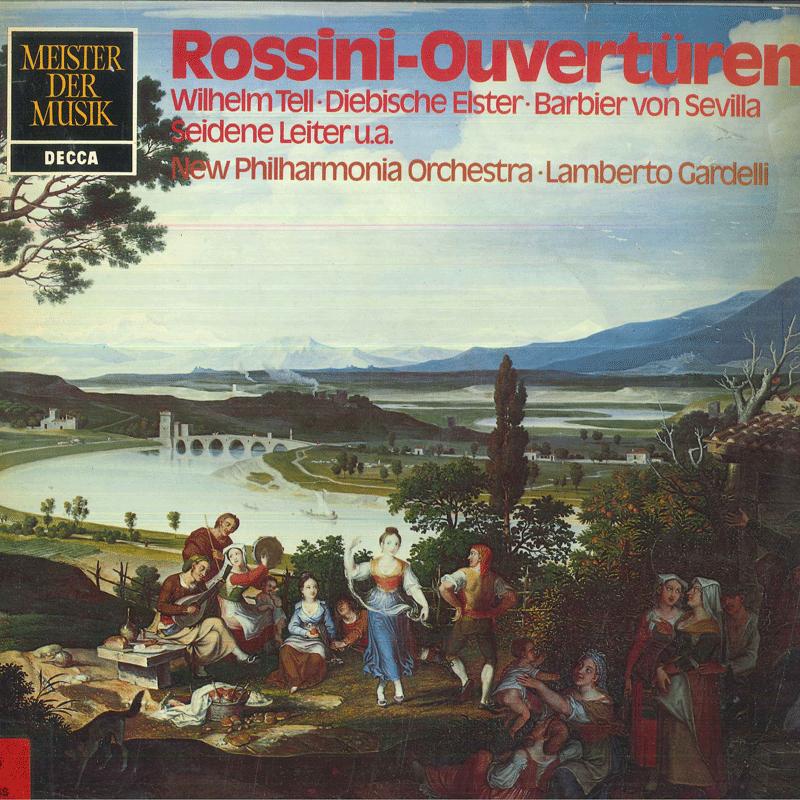 

LP Record LAMBERTO GARDELLI NEW PHILHARMONIA Rossini Ouverturen 641622 DECCA Germany Classical Used