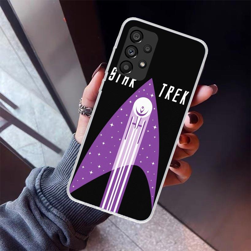 

Star Movie T-Trek Phone Case For Samsung Galaxy A52 A51 A50S A32 A22 A12 A02S A72 A71 A31 A70 A30S Note 20 Ultra 10 Plus S10 Gal Samsung A02