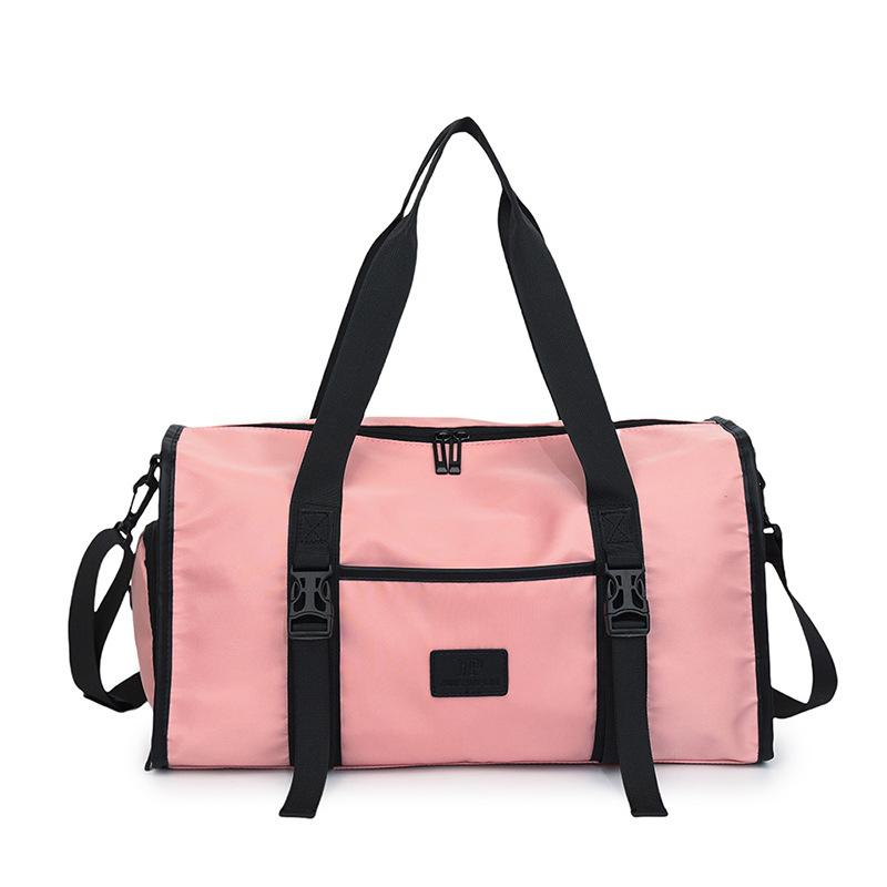 Men's and Women's Large-capacity Hand-held Luggage Bags with Dry and Wet Separation, Sports and Fitness Bags with Pull Handles and Shoe Compartments