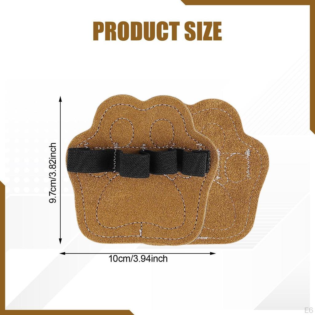 2 Pack Breathable Comfortable Palm Protector Pads for Dumbbells And Barbells