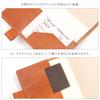 A6 Size Notebook Genuine Tochigi Made In Japan Cover, Leather, [HBNC-045O] (Camel)