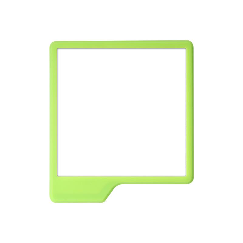 1pc 14.5x16.5x13cm Fashion Silicone Mirror Self Grips Mirror Shatterproof Shaving Makeup Shower Silicone Travel Washroom