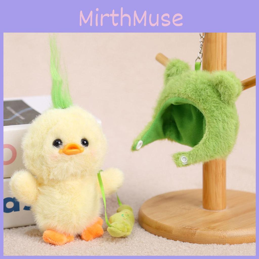 Cute Animal Plush Duck Pendant With Pp Cotton Filling For Travel Accessories