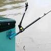 Stainless Steel Thickened Shrinkage Fishing Rod Bracket For Angling Dual 1.7m/2.1m/2.4m Use Too M6A2