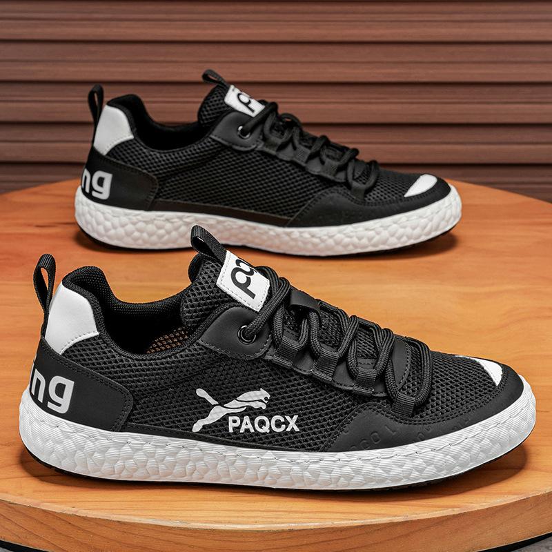 Sommer neue Mesh atmungsaktive Herrenschuhe Nischendesign Arbeits- Pendlerschuhe Outdoor Reise Sportschuhe