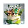 Dinosaur Birthday Candle Green Number Candle for Dinosaur Theme Party Decoration  Number Candle for Cake Top