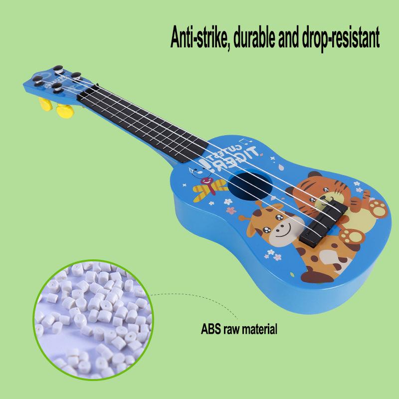 Kinder Ukulele Musical Spielzeug 4 Saiten Kleine Gitarre Montessori Bildung Instrumente Musik Spielzeug Musiker Lernen Geschenk