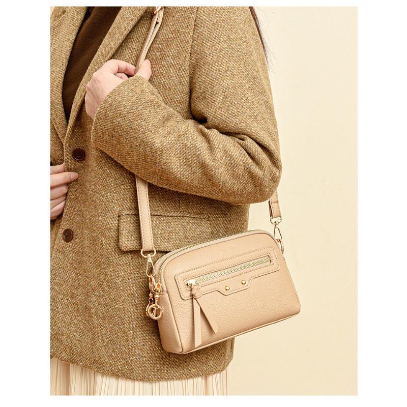 Arrival Women's Spring Summer Crossbody Bag - Chic European Top Handle Shoulder Bag with Coin Pocket & Luxury Finish for Daily Essentials