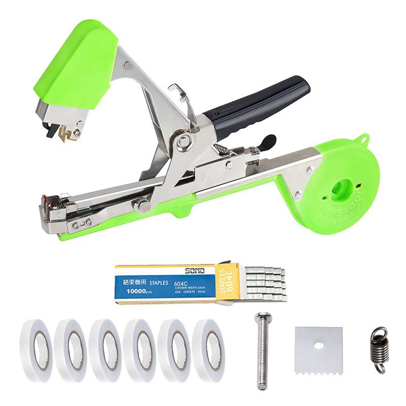 New Gardening Tools For Tying Branches Tomato Binding Machine Seedling Binding Vine Tool Vegetable Tapener Tapes Home Garden