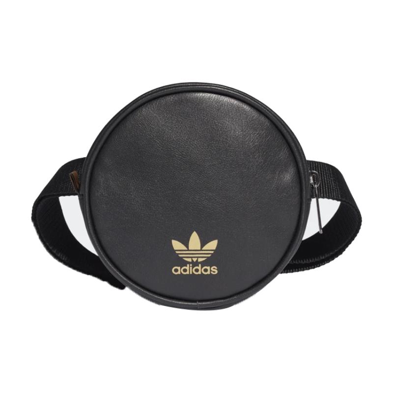 Adidas Originals Polyurethane Shoulder Bag Crossbody Bag Sling Bag Fanny Pack Mini Women s Black Adidas FL9628 4594₽