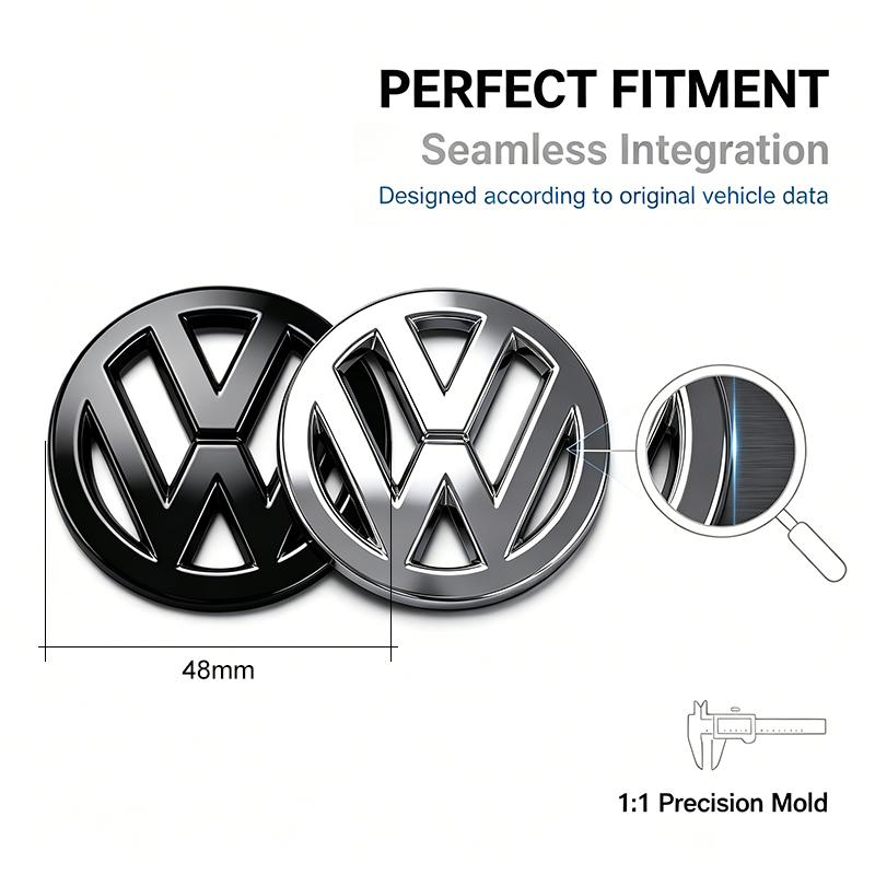 Car Steering Wheel Sticker Badge Decoration Auto Accessories For VW Golf 3 4 MK3 MK4 Passat 3BG Polo 6N 9N Bora Vento zr1