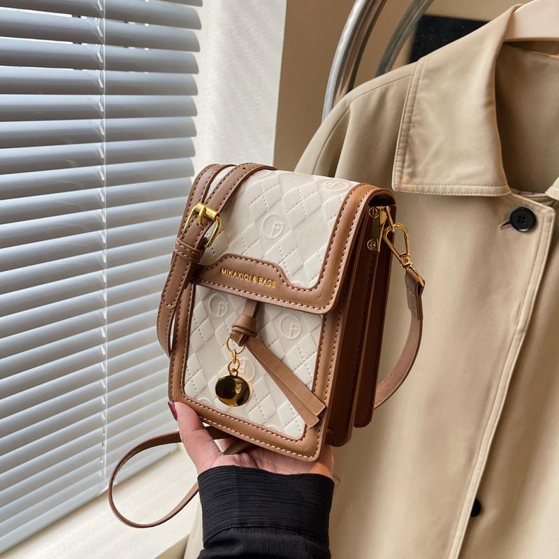 Bag Women's Mobile Phone Bag New Women's Bag Printed Messenger Bag Shoulder Bag Mini Bag