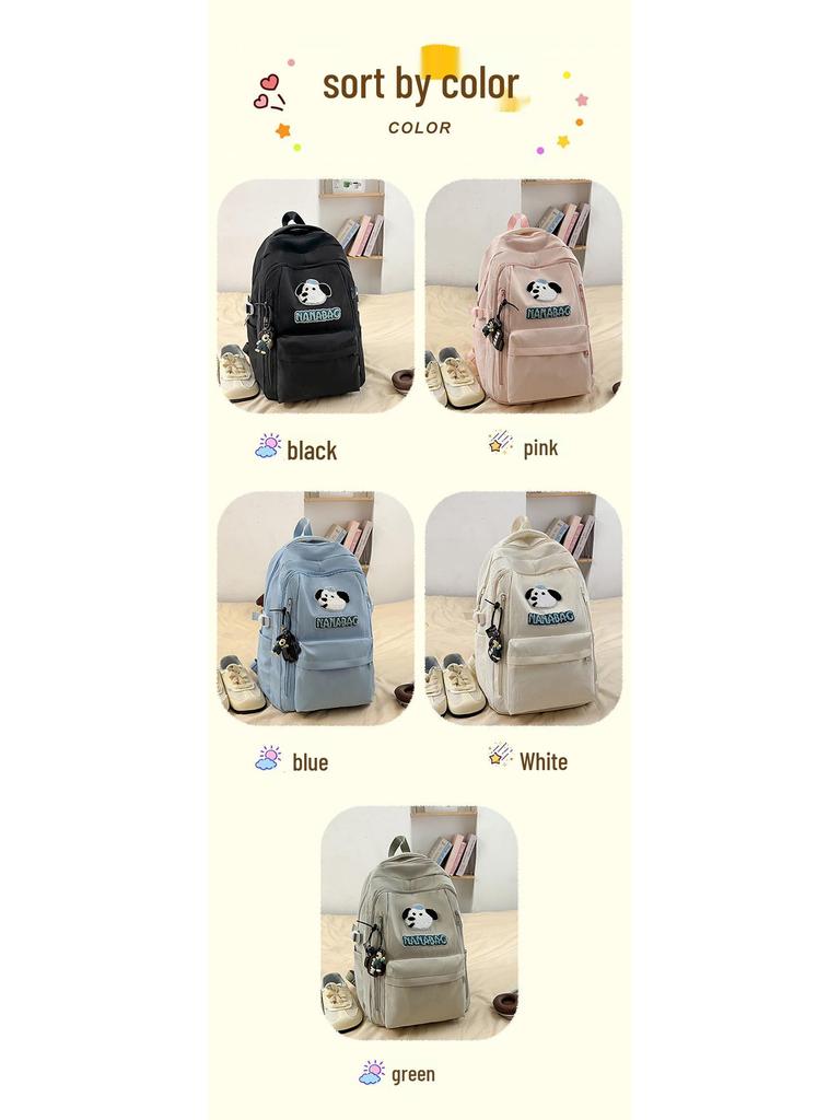 Cute Casual Versatile Backpack for Students: Lightweight and Spacious
