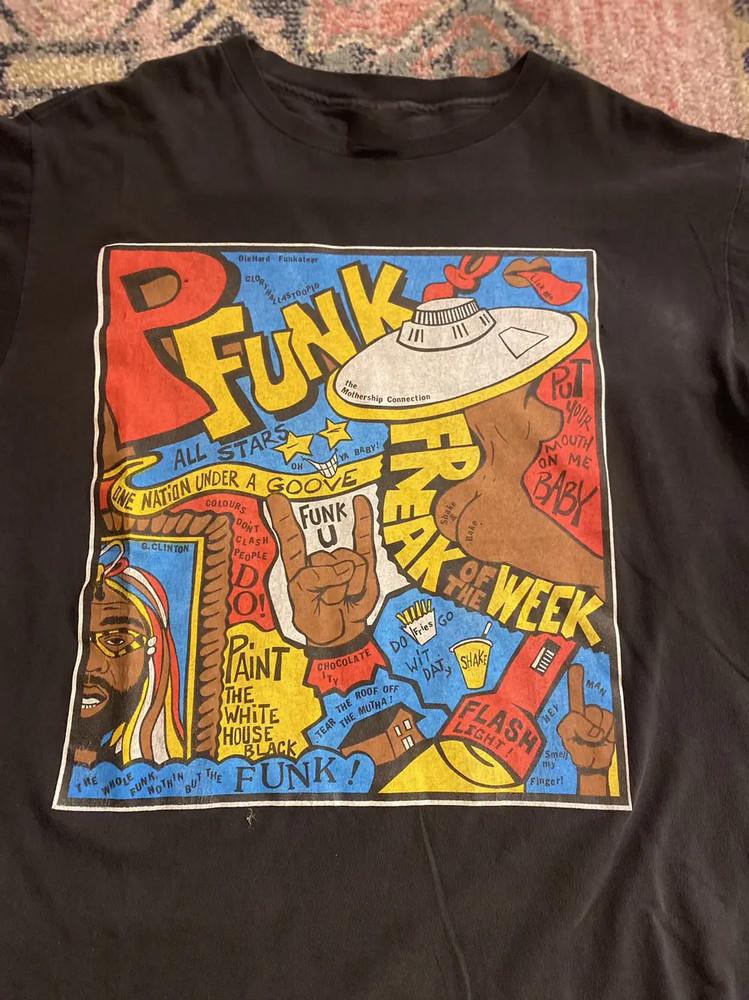 

Vintage George Clinton Freak of the Week Shirt Unisex Concert S to 5XL EL027 Unisex T-Shirt XXXXL