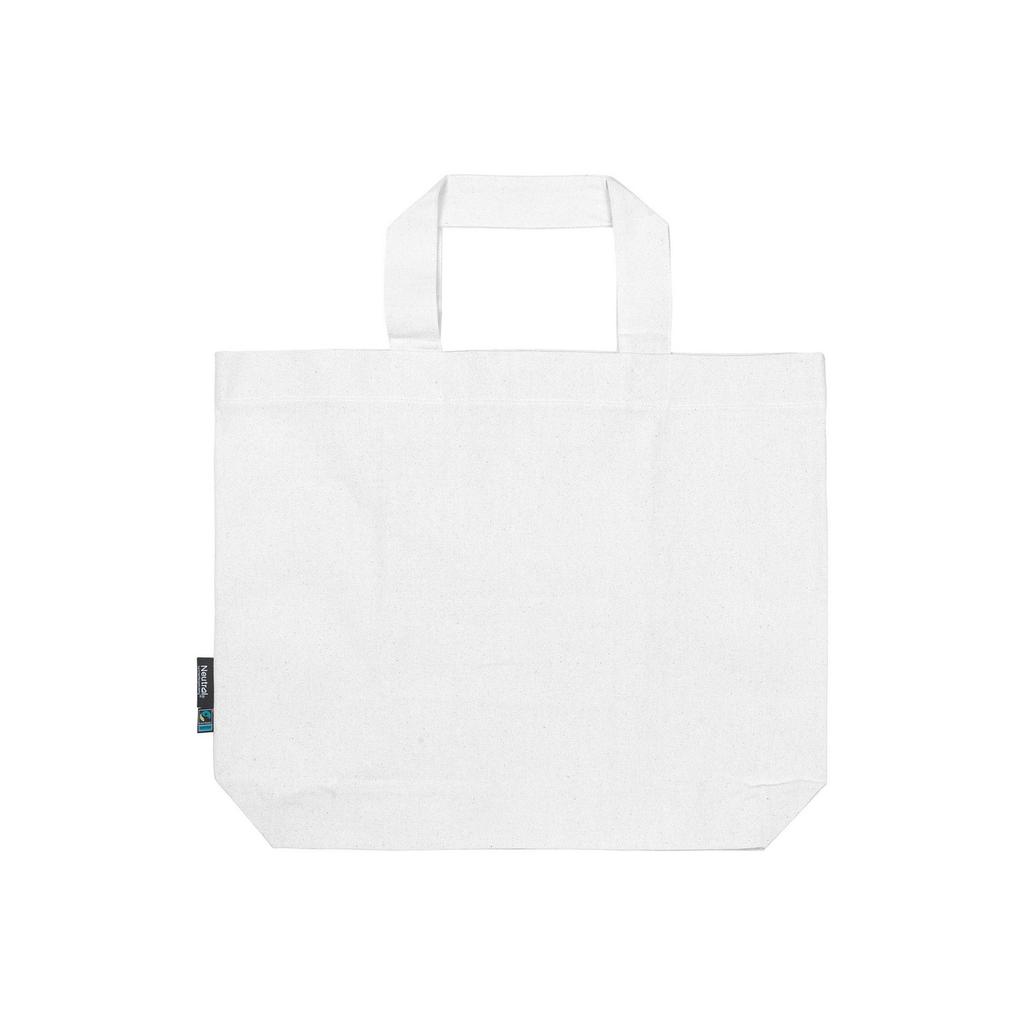Neutral Panama Shopper Bag