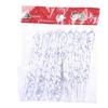 PACK OF 12 ICICLE CHRISTMAS TREE DECORATIONS