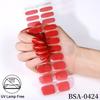 Adesivi per Unghie in Gel Impermeabili Francesi - Carini Cartoni Animati Nail Art Senza Cottura per Stili Europei e Americani