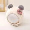 Thickened Warmer Cute Bear Ear Protection Cap New Warmer Beanie  Outdoor