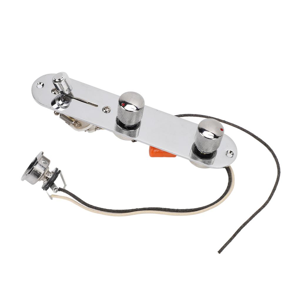 Guitar Control Plate 5 Way Switch 250K Ohm  Potentiometers Volume Tone Controls Plate for Tele Guitar