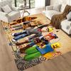 Roblox 388 Carpet Suitable for Study Room Playrooms Bedrooms Hallway Anti-slip Rug Decorate Offices Gift for Festivals